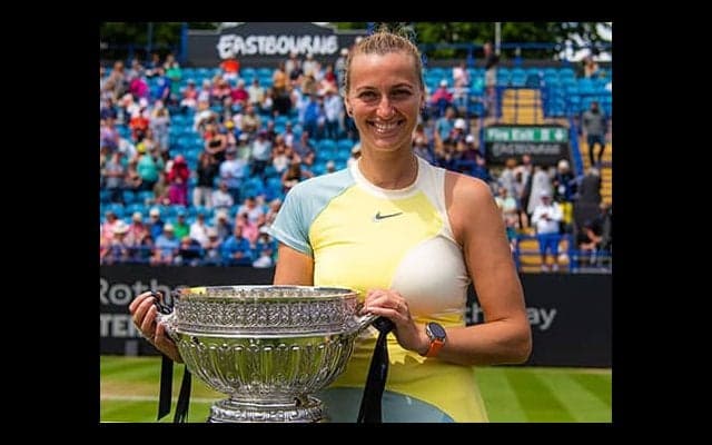 元WB女王クヴィトバ 前哨戦V