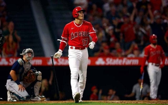 【MLB】「ボールを破壊した」大谷翔平、3試合ぶりの今季16号　飛距離140メートル特大弾に現地実況も驚き