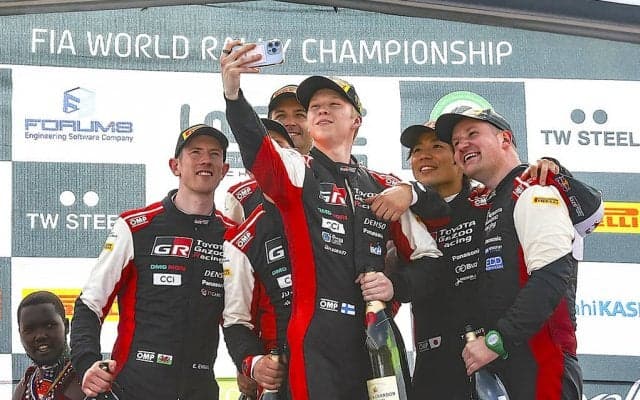 【WRC】第6戦ラリー・ケニアでトヨタが1-2-3-4フィニッシュ　勝田貴元も3位表彰台