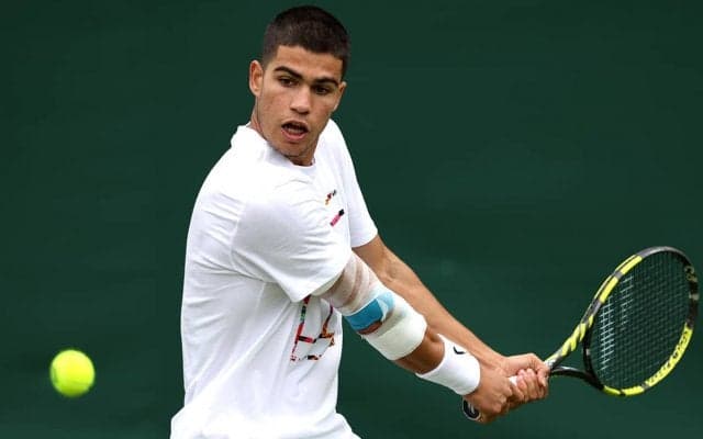 アルカラス、「一番難しいのは動き」と芝コートの不安要素もBIG4のプレーを参考「真似しようと思っている」[ウィンブルドン]