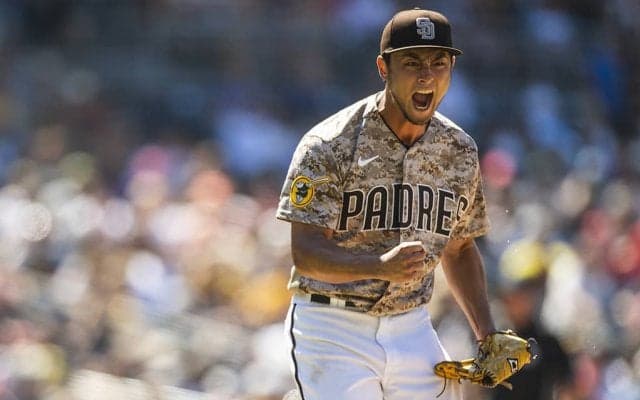 【MLB】ダルビッシュ有、日米通算180勝はお預け　今季自己最多9Kも救援陣が打たれ白星逃がす