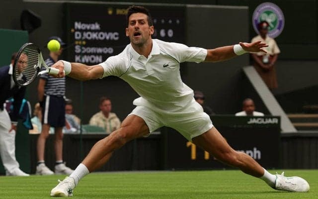 ジョコビッチがセンターコートの開幕戦で勝利! 世界81位クォンに1セット奪われるも7度目のタイトルに前進[ウィンブルドン]