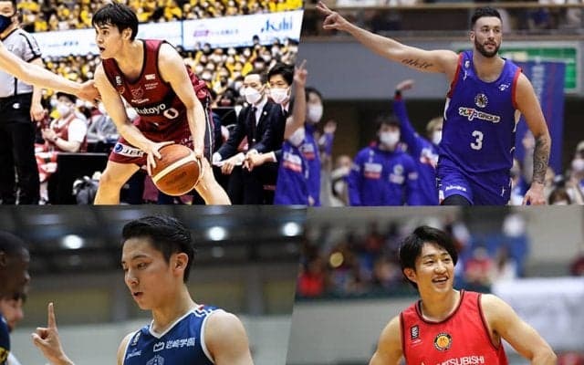 Window3の日本代表候補24名、2021－22シーズン主要スタッツランキング