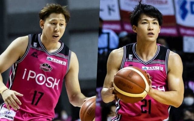 秋田ノーザンハピネッツが主将・中山拓哉、長谷川暢との契約継続を発表