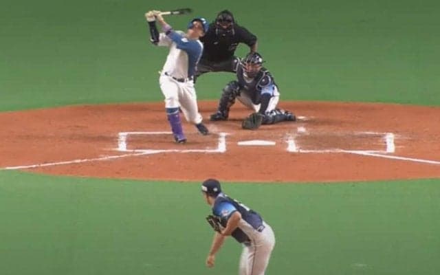 打者腰砕けの“魔球”に「そりゃ振っちゃうよ」　目の前から消える落下が「異次元」