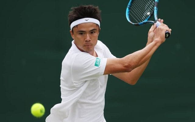 ダニエル太郎、ウィンブルドン初勝利ならず。世界35位バエズにストレートで敗れる[ウィンブルドン]