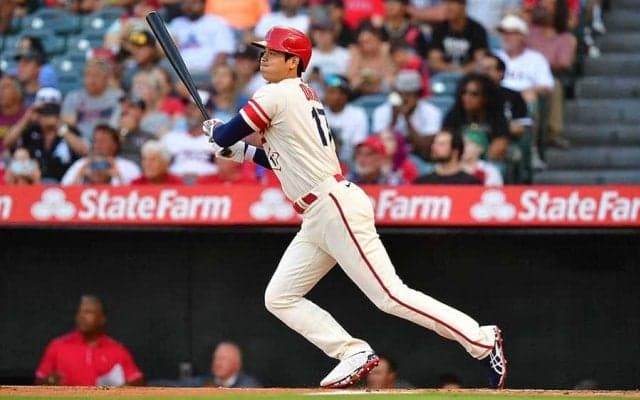 【MLB】大谷翔平、3試合ぶり17号ソロ　6試合ぶりマルチ、トラウトとの連弾に本拠地大熱狂
