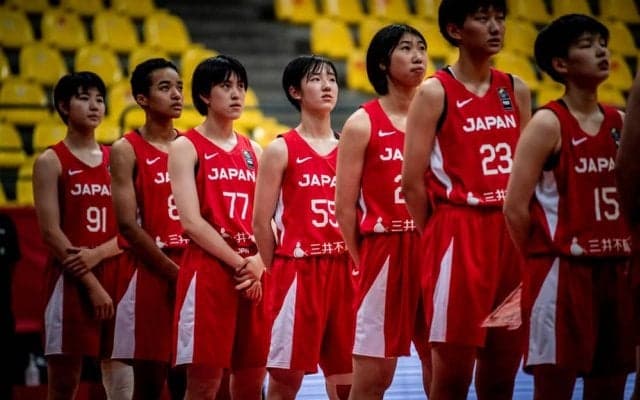 U16女子日本代表、6.29にニュージーランドとFIBA U16女子アジア選手権2022準決勝