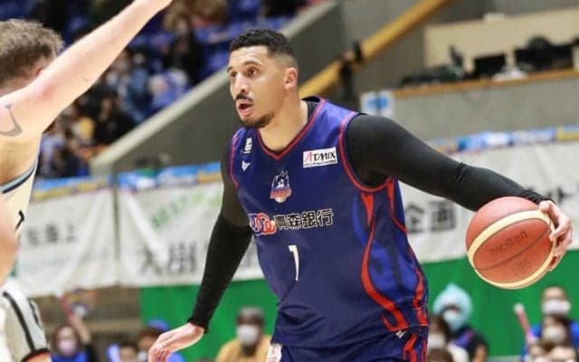 今季青森ワッツで7試合に出場したライアン・リチャーズ、B3山口への加入が決定