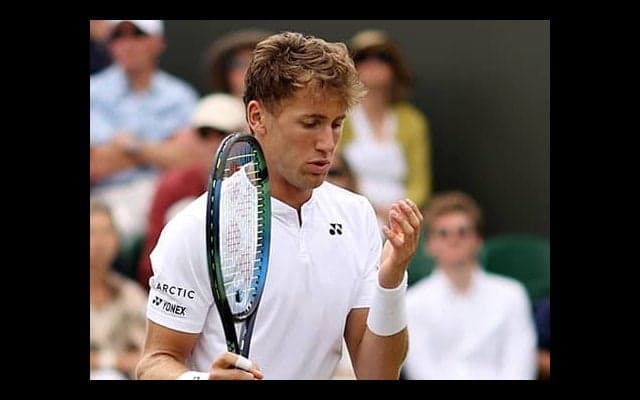  ルード 逆転で3回戦進出逃す 