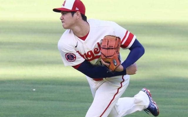 【MLB】大谷翔平、初回から奪三振ショー　得点圏ピンチもアウト全て空振り三振、最速158キロ