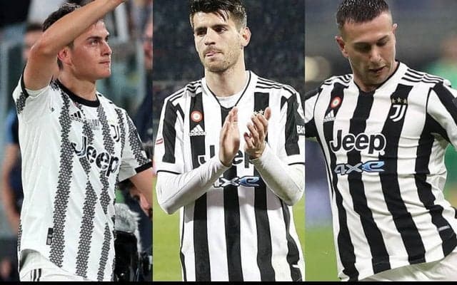 ユベントスがディバラ、モラタ、ベルナルデスキの退団を一挙に発表