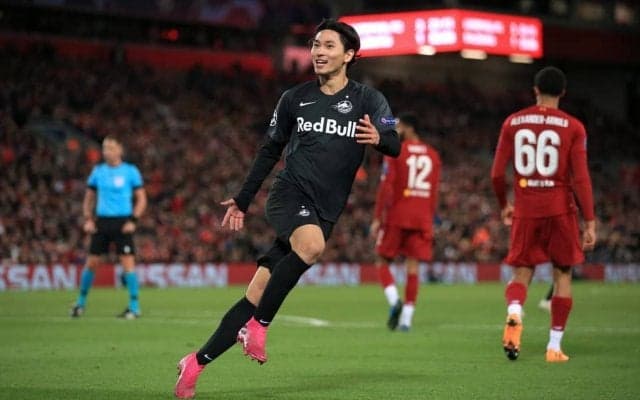 南野拓実が決めたCLでの｢伝説ゴール｣が復活の再沸騰!!｢モナコでも巧みなゴールで魅せてくれ｣!! ザルツブルク時代に決めた「リバプール戦の驚愕ボレー弾」