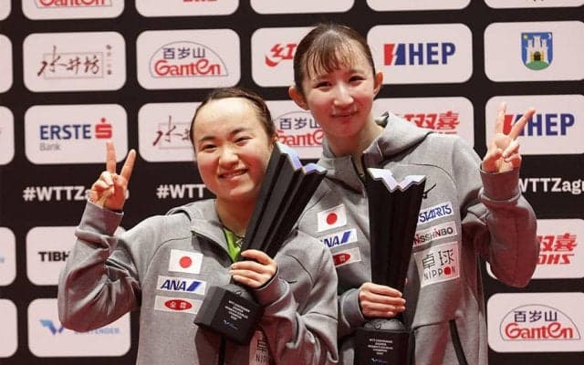 日本が3種目制覇！伊藤美誠「みうみま対決」制して2冠達成【卓球WTTザグレブ／結果まとめ】