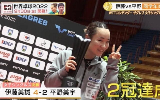 伊藤が平野を圧倒し2冠達成「自分も相手も見えた」＆長﨑美柚がリマで準優勝！