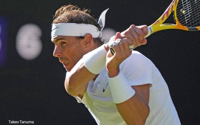 ナダル、10度目の4回戦進出、世界54位ソネゴに今大会初のストレート勝利 [ウィンブルドン]