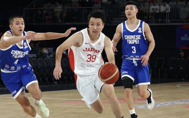 日本がチャイニーズ・タイペイに40点差快勝…富永が17得点、河村が8アシスト5スティール