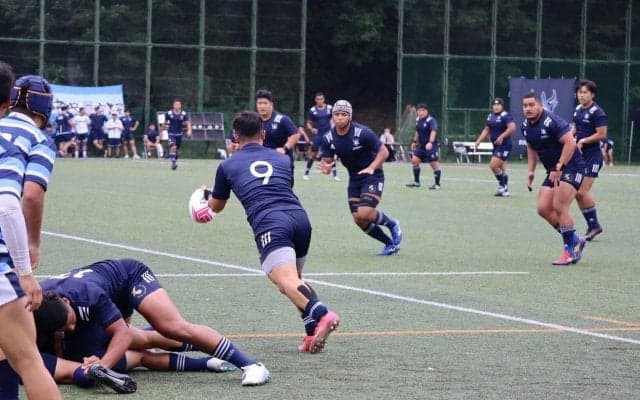 [ラグビー] 成長見せつけ中大撃破　秋へ弾みをつける全勝締め！