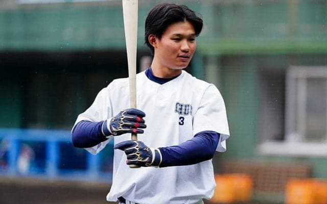 【大学野球】プロ注目の中大・森下翔太が右手骨折　全治3か月も国際大会は異例の“参加”へ