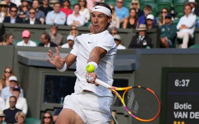 ナダルが3年ぶり8度目のベスト8! 3度目の頂点へ世界25位にストレート勝利[ウィンブルドン]