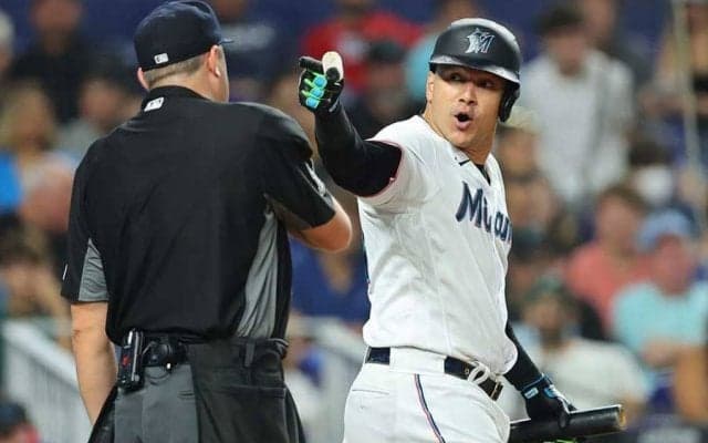 【MLB】大谷翔平出場試合で敵軍4番が即退場　エ軍解説も同情「ボール2つ外れている？」