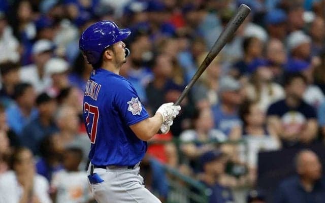 【MLB】鈴木誠也、悪球打ちに「あそこを打てたのはよかった」　2戦連発「巻き返せるように」