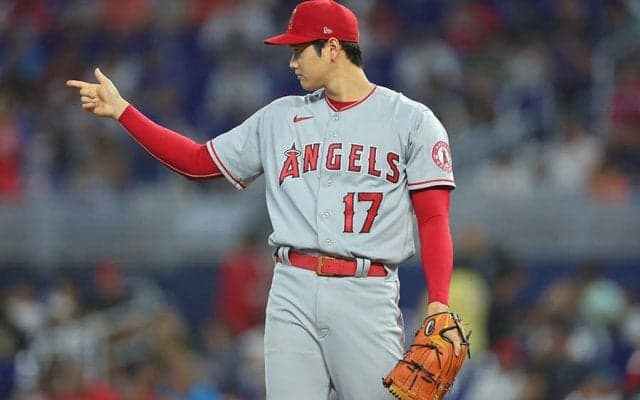 【MLB】大谷翔平、圧倒の15者連続アウトが「エグい！」　実況絶叫「とっても、とっても良い」