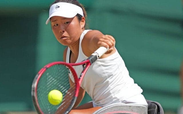 上地結衣、快勝で初の決勝進出。宿敵デグロートとキャリア・グランドスラムをかけて対決[ウィンブルドン]