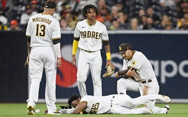 【MLB】顔面に“膝蹴り”…病院搬送の悲劇にファン戦慄「ぞっとした」「これは本当に怖い」