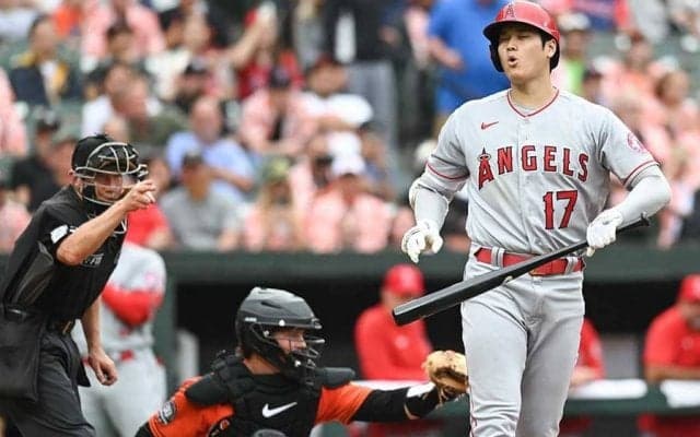 【MLB】大谷翔平、2試合ぶり無安打でエ軍完封負け3連敗　6戦連続出塁も…借金は今季最多10
