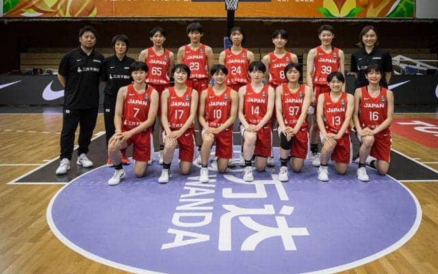 U17女子日本代表がFIBA U17女子ワールドカップ2022初戦でメキシコに快勝