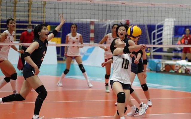 U20女子日本代表　中国にストレートで敗戦