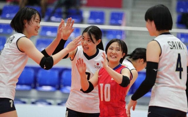 U20女子日本代表　ウズベキスタンに勝利し2勝目