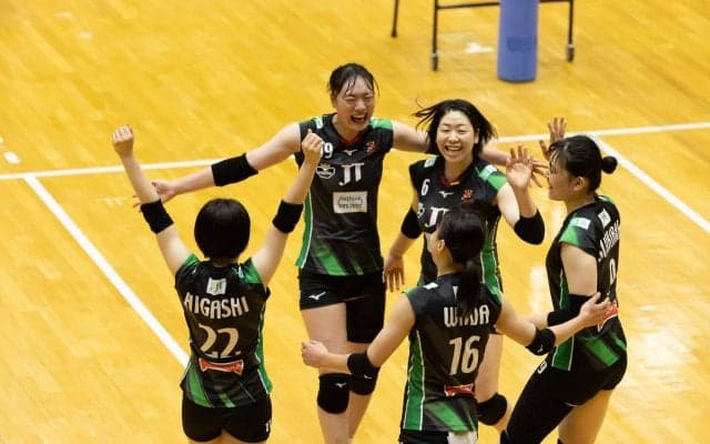 サマーリーグ女子西部大会　JTマーヴェラスが優勝