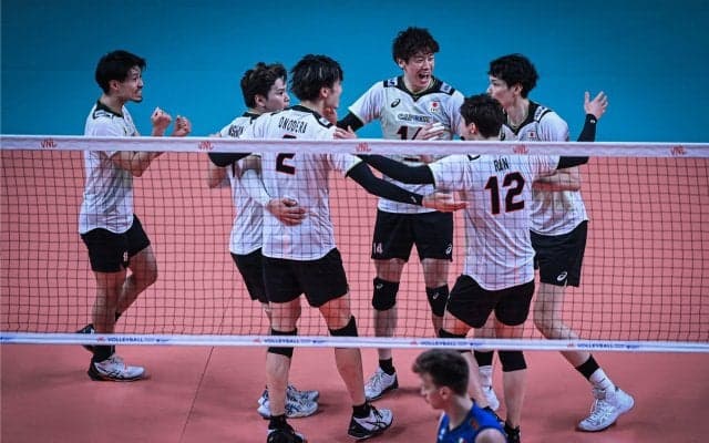 男子日本代表のここまでの成績　ネーションズリーグ2022順位表