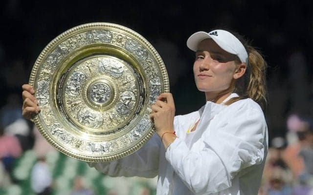 【ウインブルドン】初制覇のエレナ・リバキナ　世界2位を攻略した23歳の真価