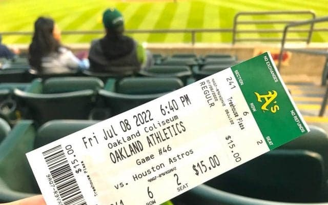 【MLB】Take Me Out to the Ball Game　オークランド・アスレチックス観戦記