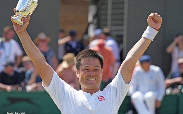 生涯ゴールデンスラム達成の国枝慎吾、記者会見で「東京パラリンピック以来の非常に特別な瞬間だった」と喜びを語る[ウィンブルドン]