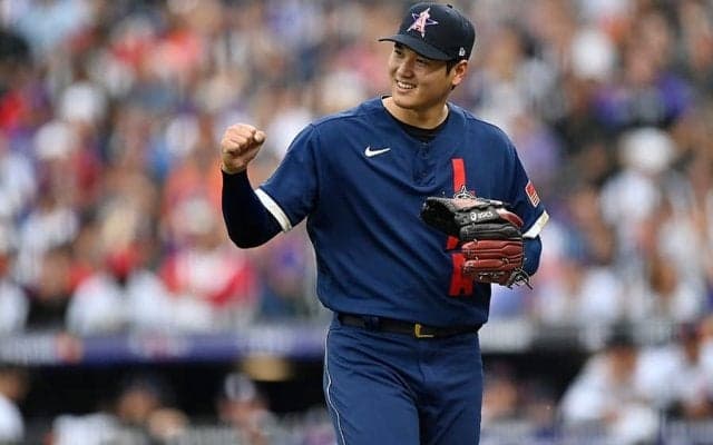 大谷翔平に「絶対似合う」　発表された今年の球宴ユニが日米ファン好評「これ買います」