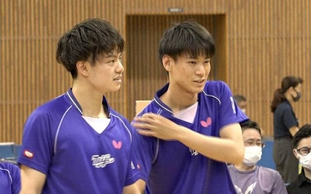 明治大学が準決勝進出 宇田・戸上がチームを牽引【卓球・インカレ】