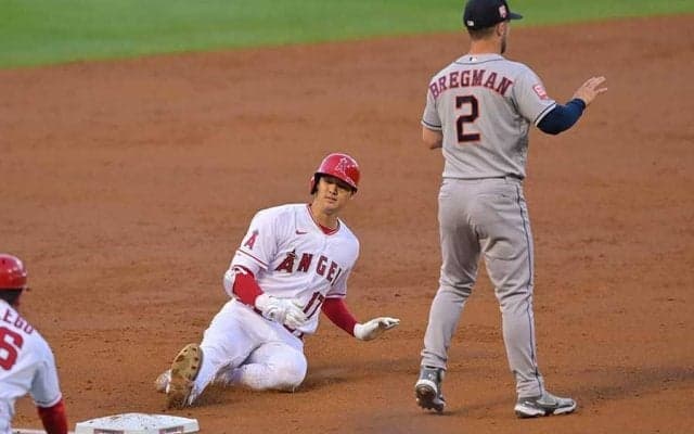 大谷翔平に「アンビリーバブル」4連発　大興奮のLA実況席「大男が自分を助けたぞ！」