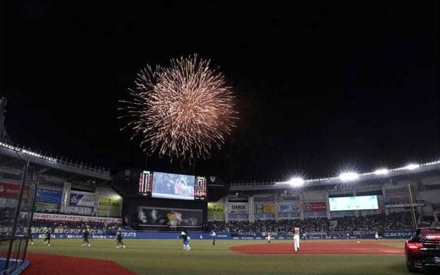 ロッテが“ホームラン花火”打ち上げ　夏の特別イベントBLACK SUMMER WEEKENDの9試合