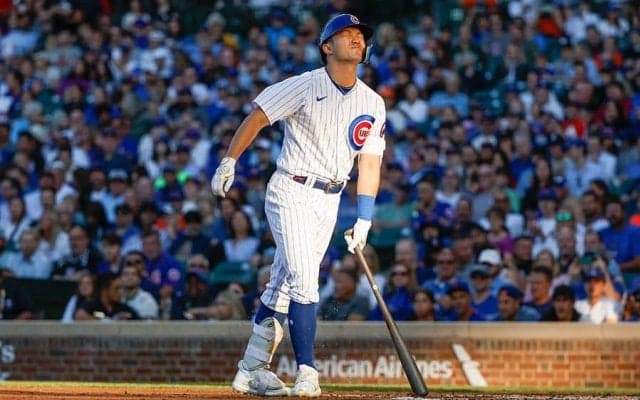 【MLB】鈴木誠也、4試合ぶりマルチも…カブス泥沼7連敗　全力疾走の内野安打2本で打率.262