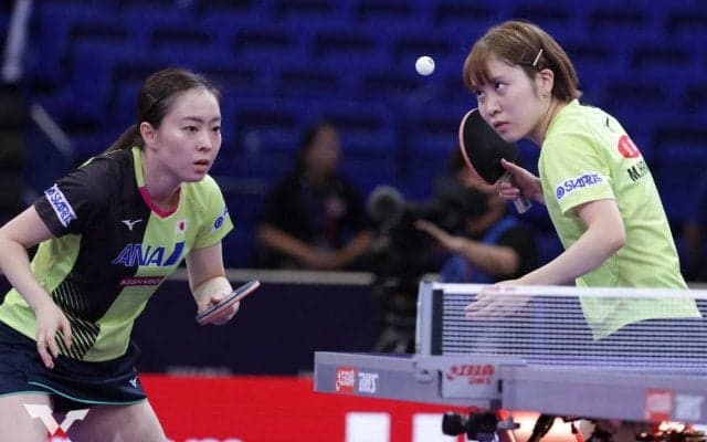 東京五輪ペアかすみう 8ヶ月ぶりの国際大会で勝利！次戦は世界女王ペアと【卓球 WTTスターコンテンダー】