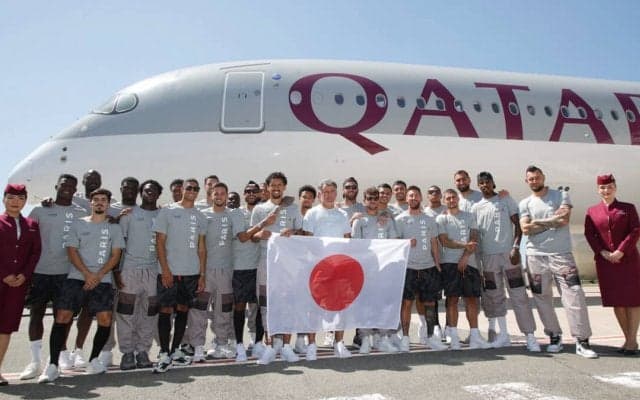 パリ・サンジェルマン、メッシ、ネイマール、ムバッペら超人軍団本日来日