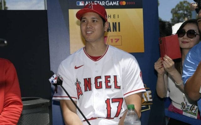 【MLB】大谷翔平、球宴前日の記者会見に登場　過熱するトレード話について「自分でも分からない」