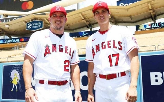 【MLB】大谷翔平＆トラウトが「結婚式みたい」　はにかむ笑顔にファン悶絶「あまりに可愛い」