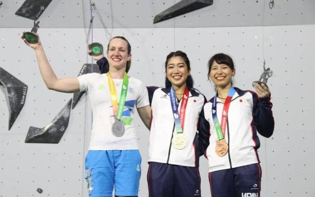 【ワールドゲームズ2022 バーミングハム大会】ボルダリング種目にて日本人選手全員がメダル獲得！