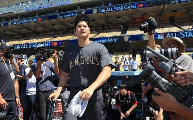 【MLB】大谷翔平、オールスター第2打席は四球　1打席目はカーショーから球宴初安打