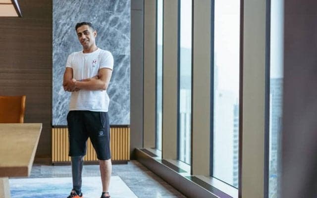 【独占インタビュー】内戦で片足を失った難民パラリンピアンは語り続ける